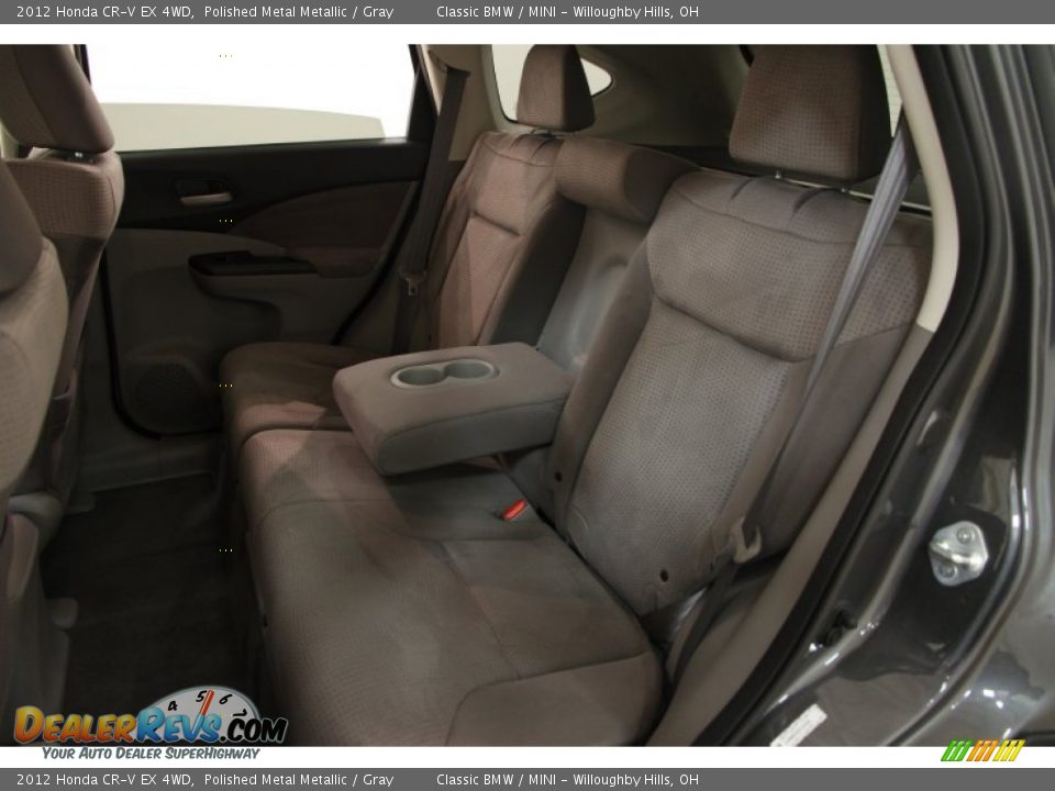 2012 Honda CR-V EX 4WD Polished Metal Metallic / Gray Photo #21