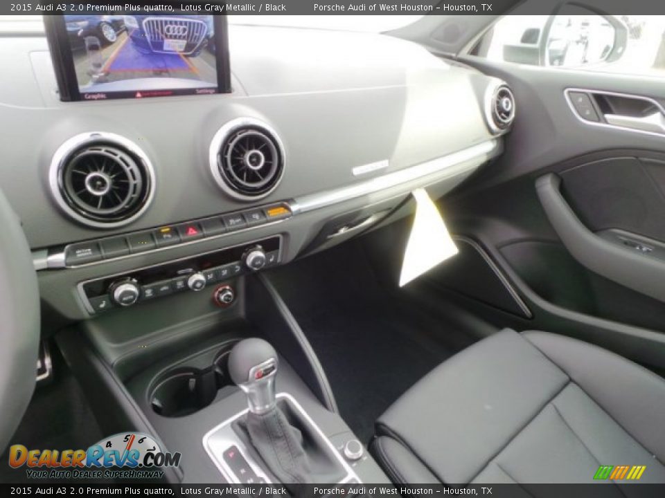 2015 Audi A3 2.0 Premium Plus quattro Lotus Gray Metallic / Black Photo #13