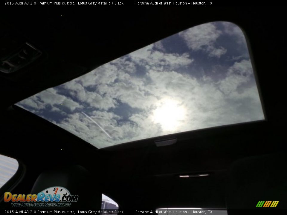 2015 Audi A3 2.0 Premium Plus quattro Lotus Gray Metallic / Black Photo #14