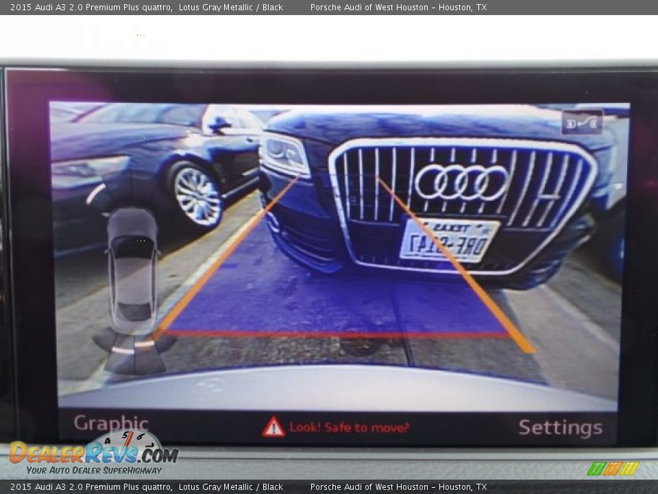 2015 Audi A3 2.0 Premium Plus quattro Lotus Gray Metallic / Black Photo #15