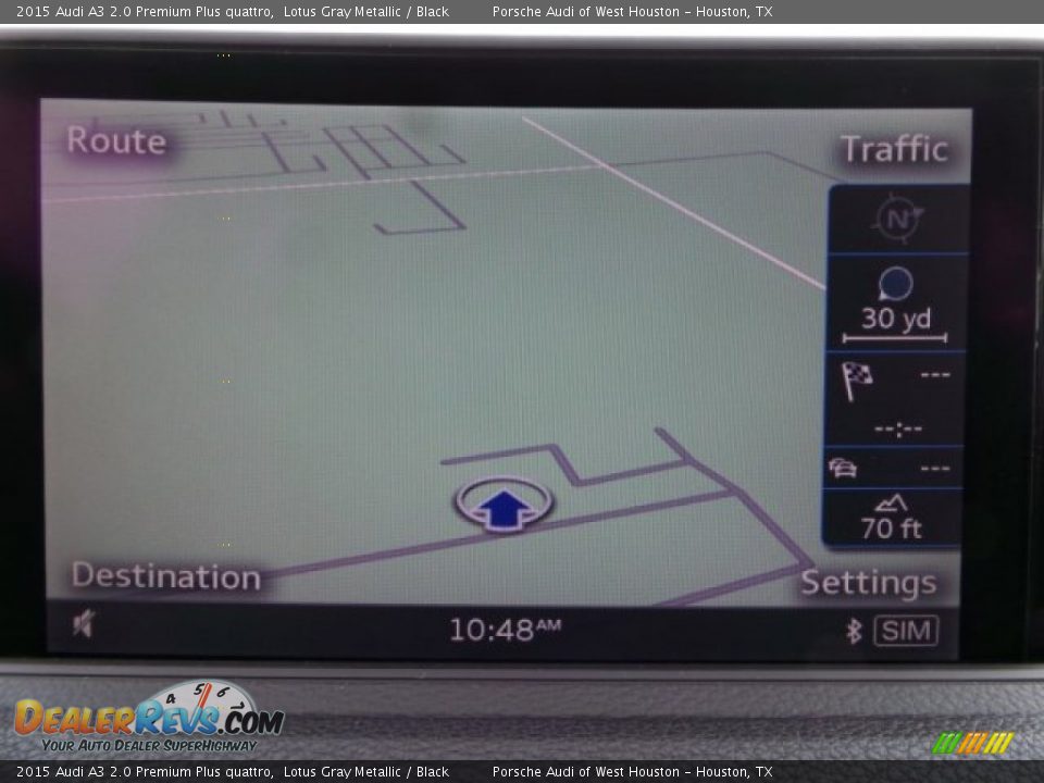 2015 Audi A3 2.0 Premium Plus quattro Lotus Gray Metallic / Black Photo #16