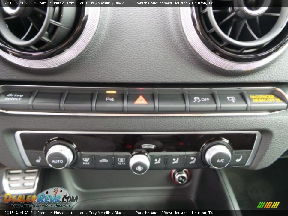 2015 Audi A3 2.0 Premium Plus quattro Lotus Gray Metallic / Black Photo #18