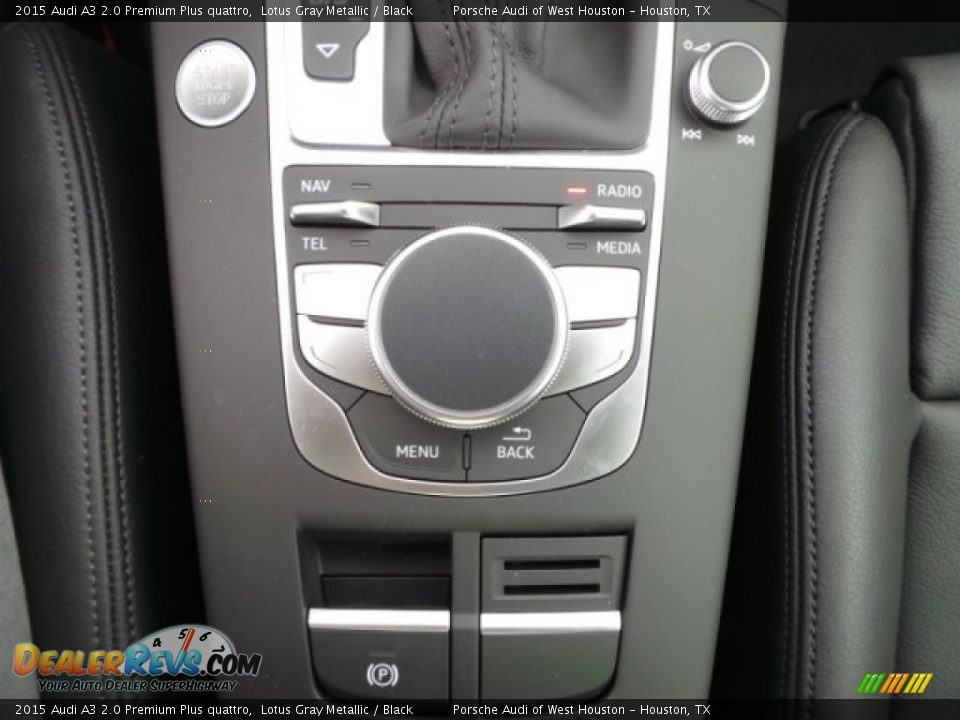 2015 Audi A3 2.0 Premium Plus quattro Lotus Gray Metallic / Black Photo #19