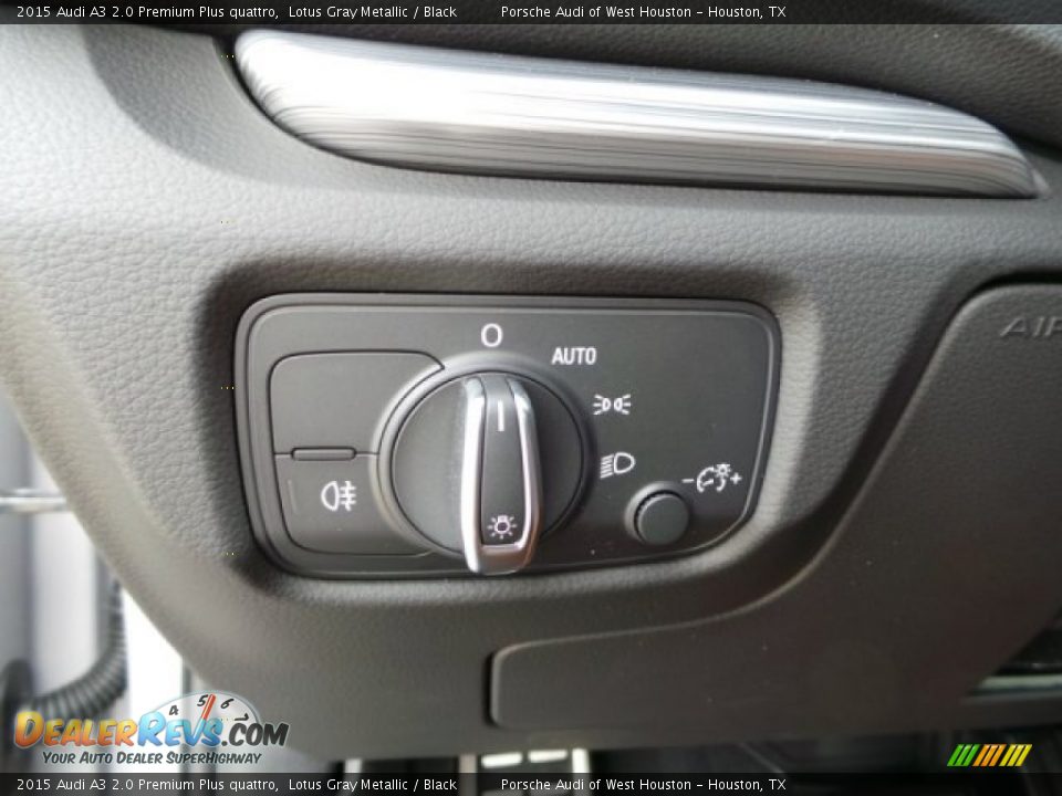2015 Audi A3 2.0 Premium Plus quattro Lotus Gray Metallic / Black Photo #21