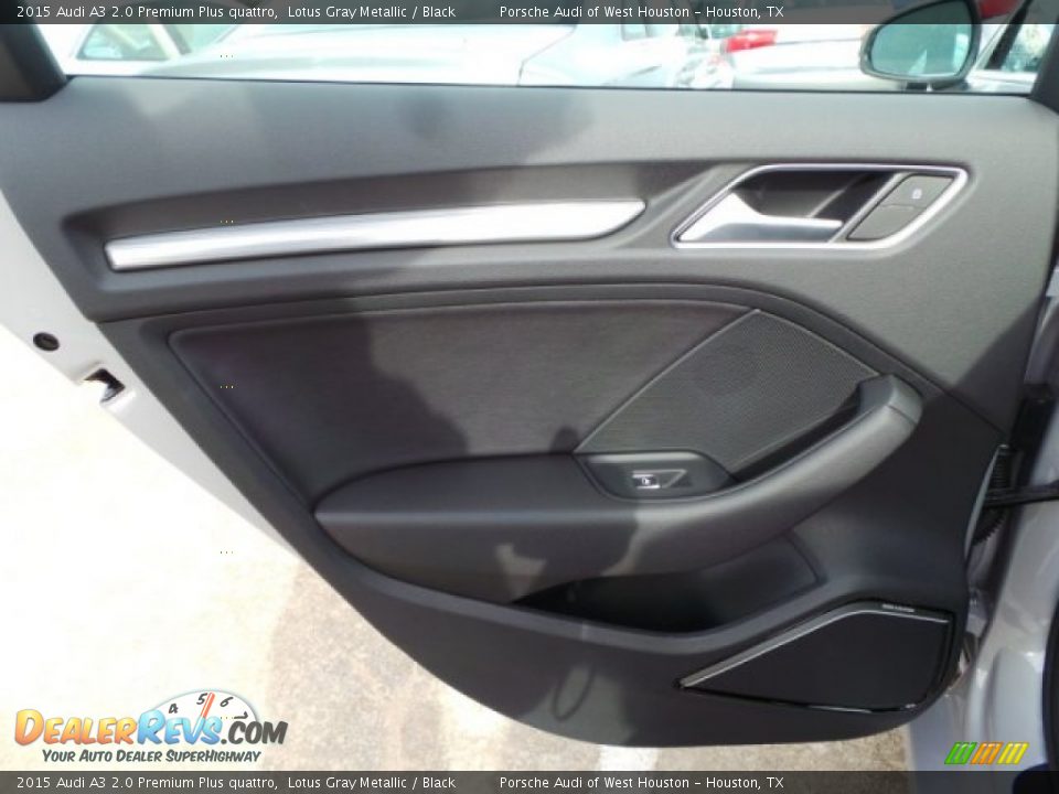 2015 Audi A3 2.0 Premium Plus quattro Lotus Gray Metallic / Black Photo #22