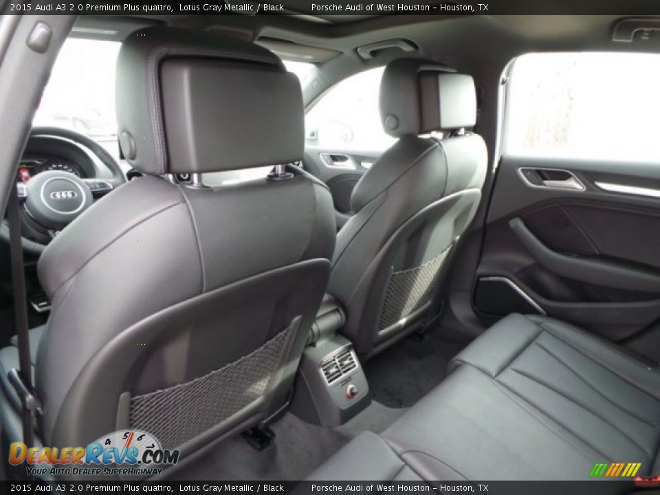 2015 Audi A3 2.0 Premium Plus quattro Lotus Gray Metallic / Black Photo #23