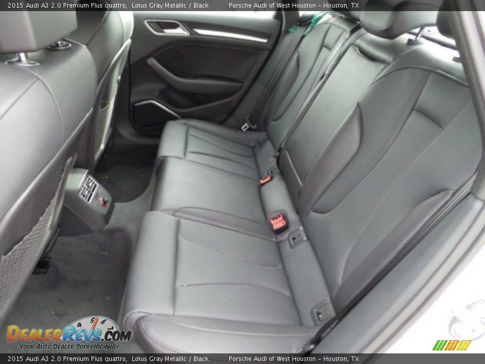 2015 Audi A3 2.0 Premium Plus quattro Lotus Gray Metallic / Black Photo #24