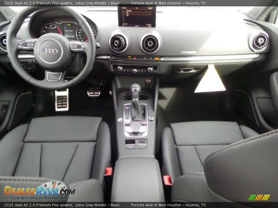 2015 Audi A3 2.0 Premium Plus quattro Lotus Gray Metallic / Black Photo #25