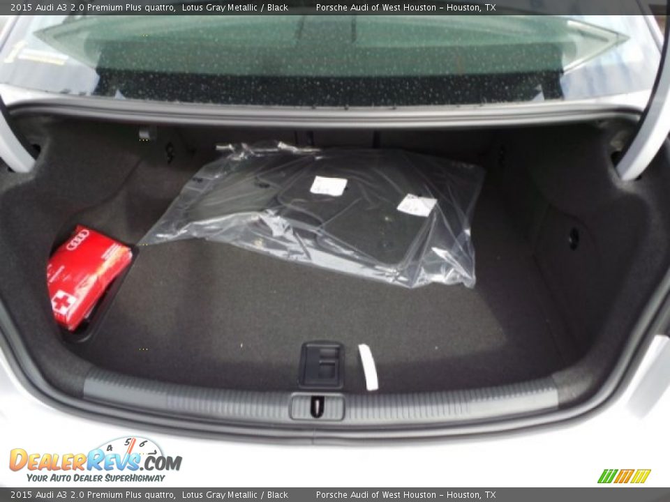 2015 Audi A3 2.0 Premium Plus quattro Lotus Gray Metallic / Black Photo #27