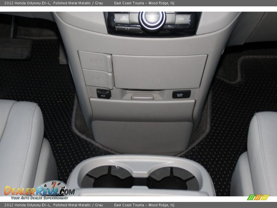 2012 Honda Odyssey EX-L Polished Metal Metallic / Gray Photo #17