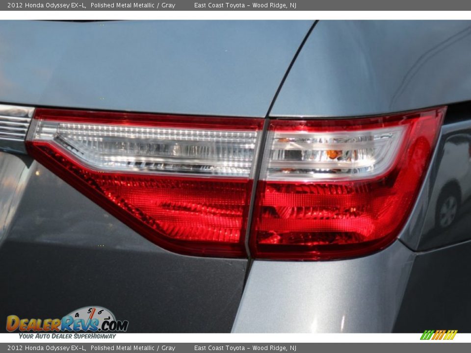 2012 Honda Odyssey EX-L Polished Metal Metallic / Gray Photo #24
