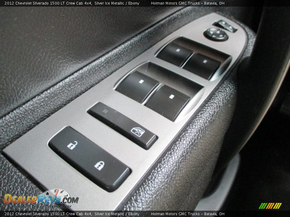 2012 Chevrolet Silverado 1500 LT Crew Cab 4x4 Silver Ice Metallic / Ebony Photo #13