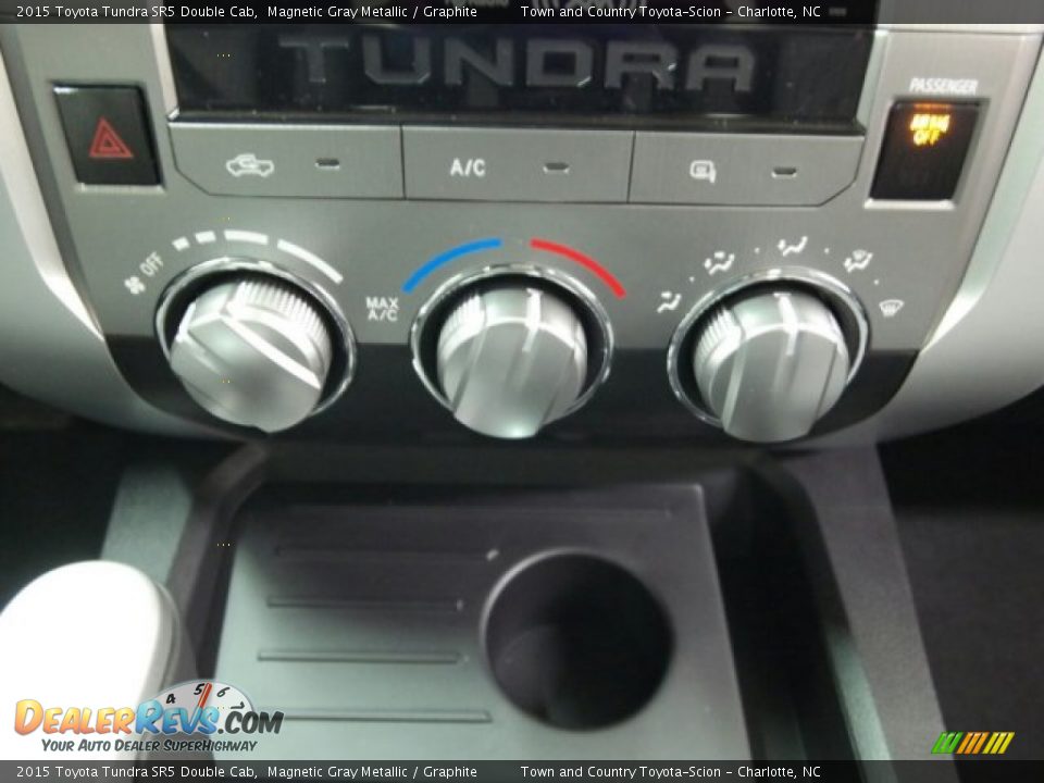 2015 Toyota Tundra SR5 Double Cab Magnetic Gray Metallic / Graphite Photo #18