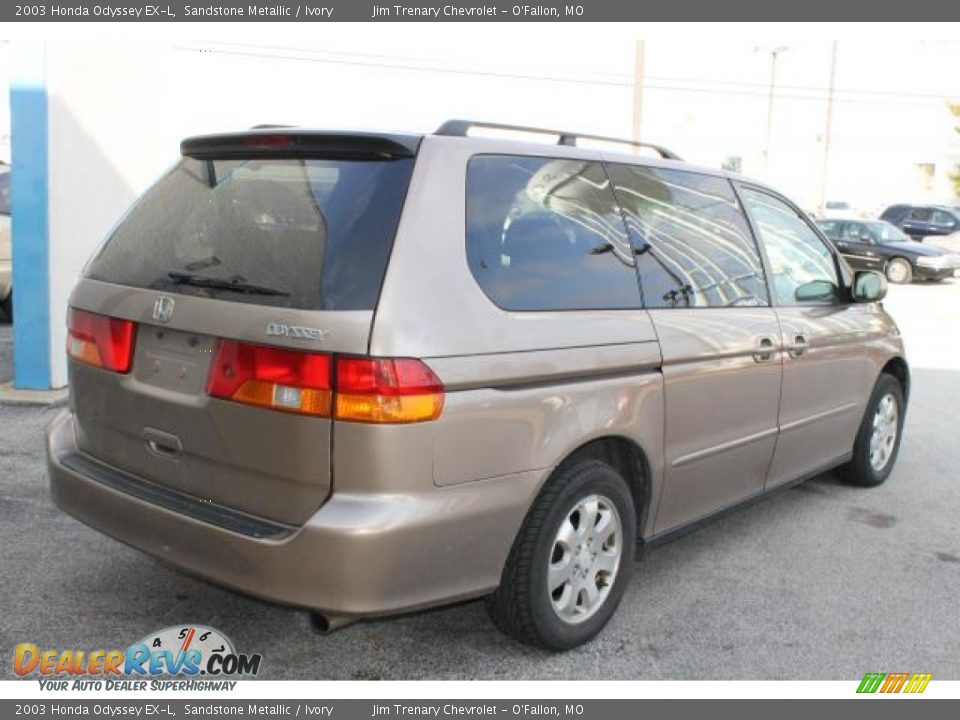 2003 Honda Odyssey EX-L Sandstone Metallic / Ivory Photo #3