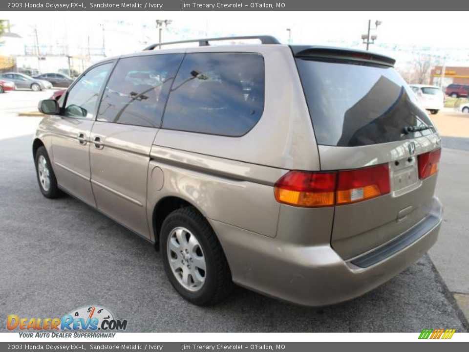 2003 Honda Odyssey EX-L Sandstone Metallic / Ivory Photo #4