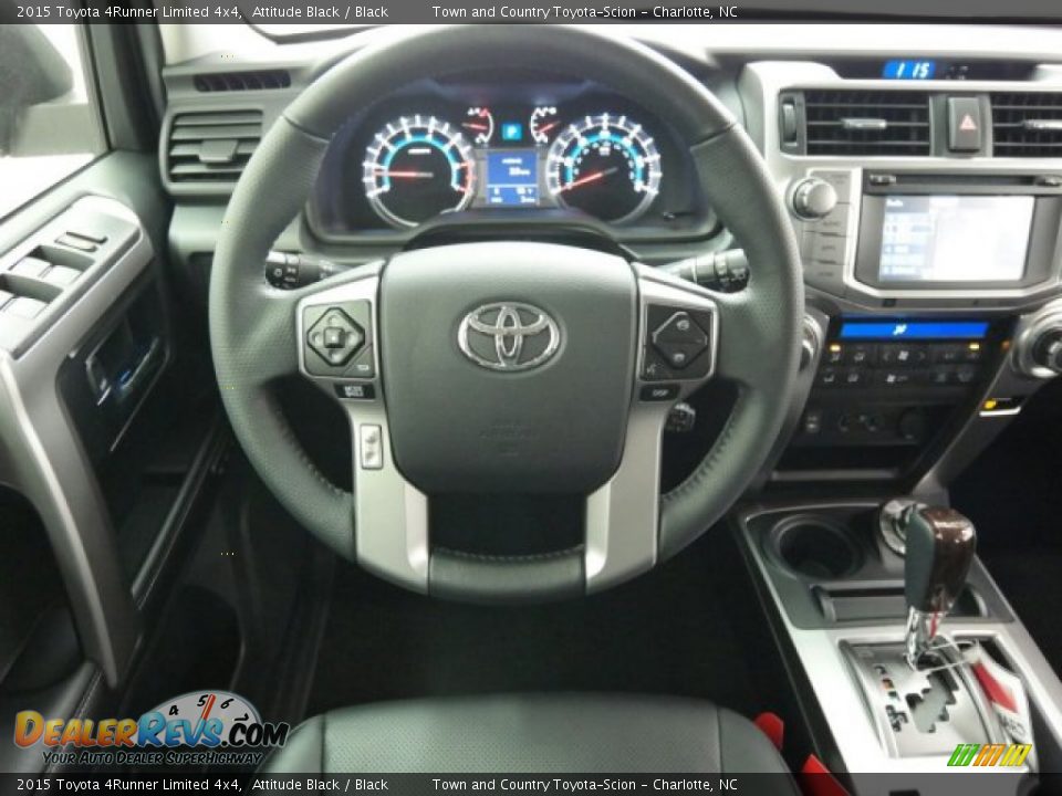 2015 Toyota 4Runner Limited 4x4 Steering Wheel Photo #13