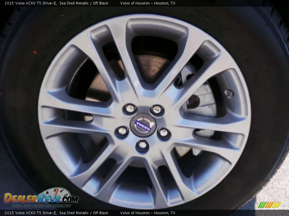 2015 Volvo XC60 T5 Drive-E Sea Shell Metallic / Off Black Photo #7