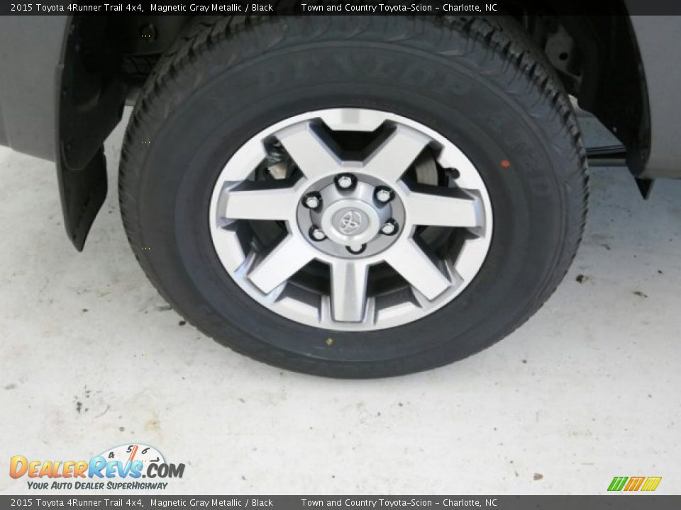2015 Toyota 4Runner Trail 4x4 Magnetic Gray Metallic / Black Photo #2