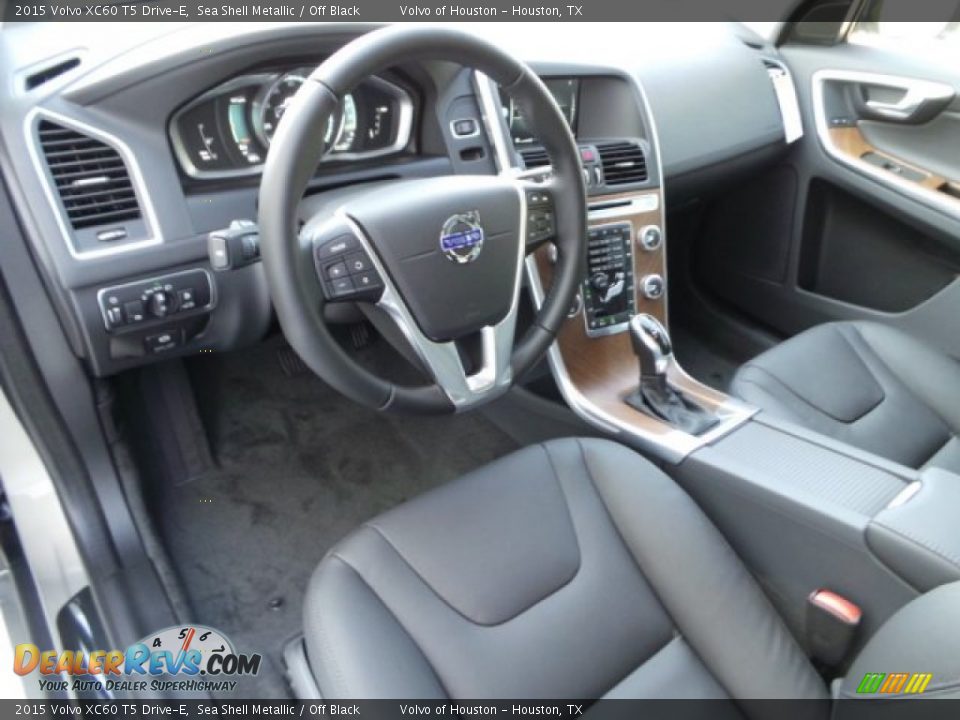 2015 Volvo XC60 T5 Drive-E Sea Shell Metallic / Off Black Photo #9