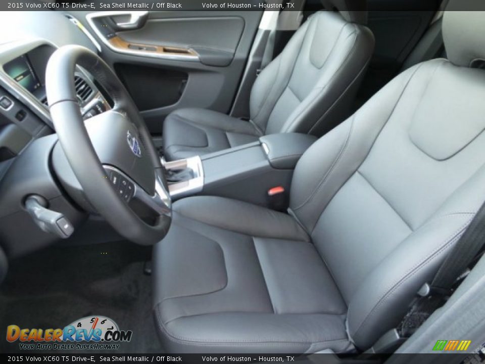 2015 Volvo XC60 T5 Drive-E Sea Shell Metallic / Off Black Photo #10