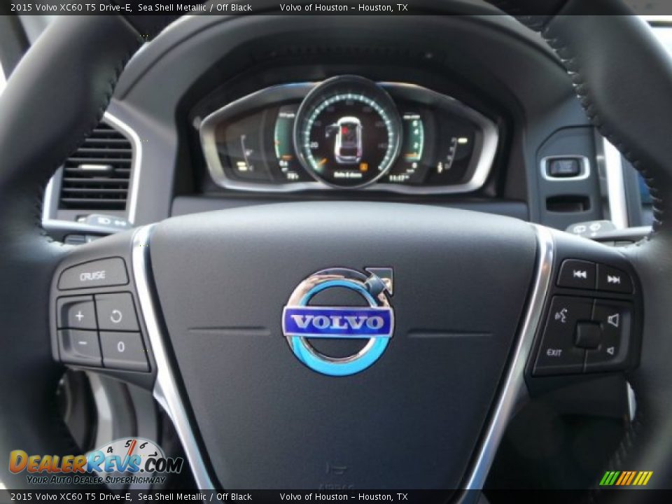 2015 Volvo XC60 T5 Drive-E Sea Shell Metallic / Off Black Photo #19