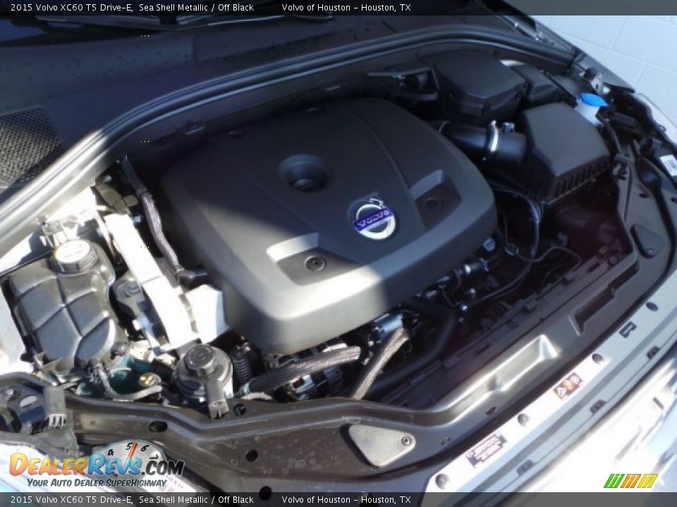 2015 Volvo XC60 T5 Drive-E Sea Shell Metallic / Off Black Photo #27