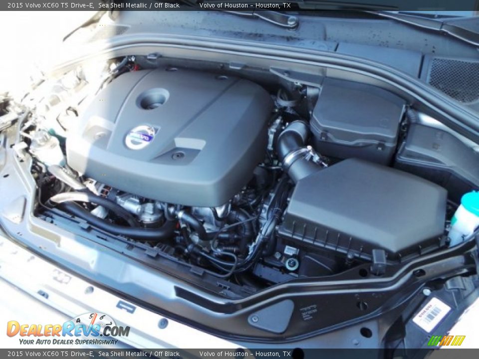 2015 Volvo XC60 T5 Drive-E Sea Shell Metallic / Off Black Photo #28