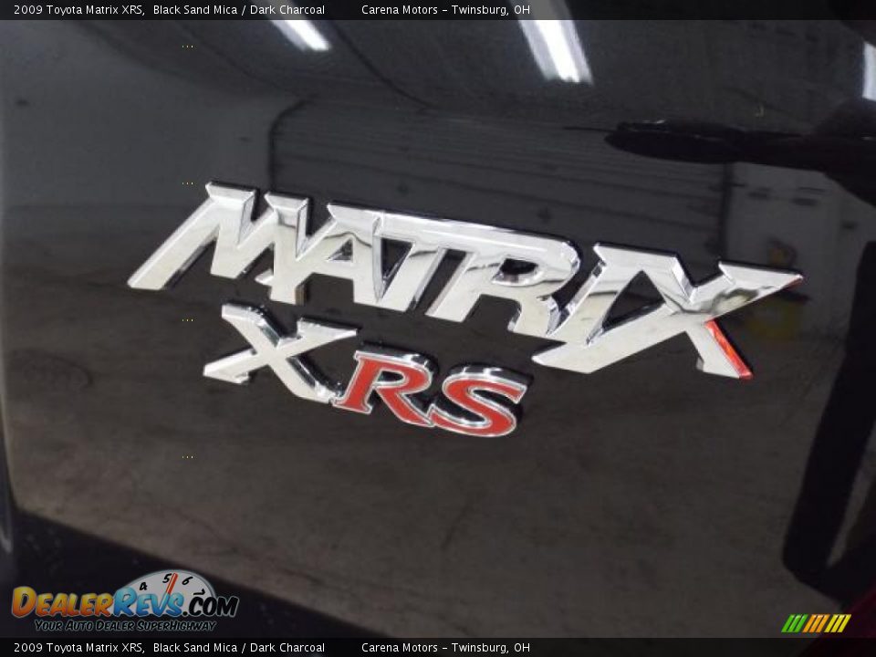 2009 Toyota Matrix XRS Black Sand Mica / Dark Charcoal Photo #2