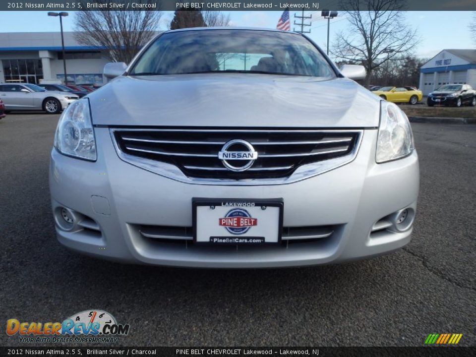 2012 Nissan Altima 2.5 S Brilliant Silver / Charcoal Photo #2