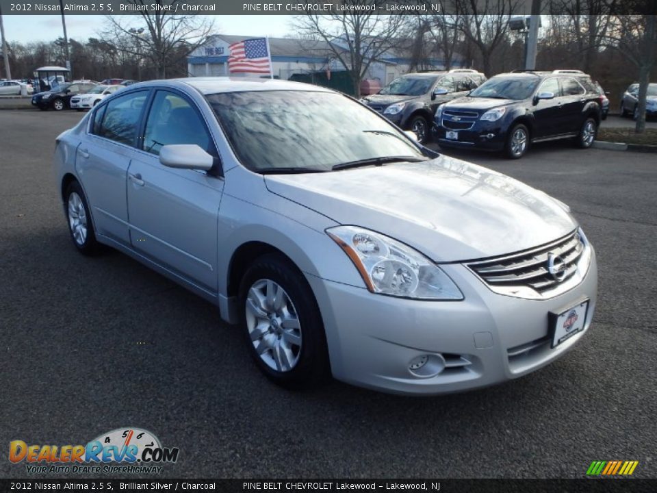 2012 Nissan Altima 2.5 S Brilliant Silver / Charcoal Photo #3