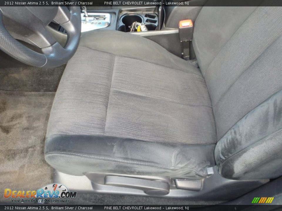 2012 Nissan Altima 2.5 S Brilliant Silver / Charcoal Photo #9