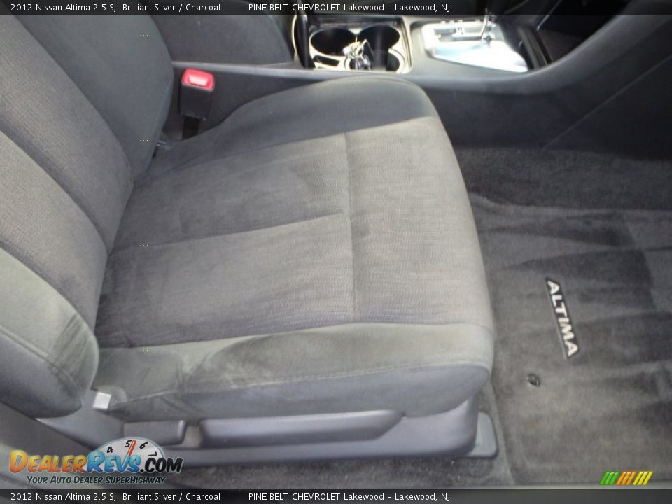 2012 Nissan Altima 2.5 S Brilliant Silver / Charcoal Photo #10