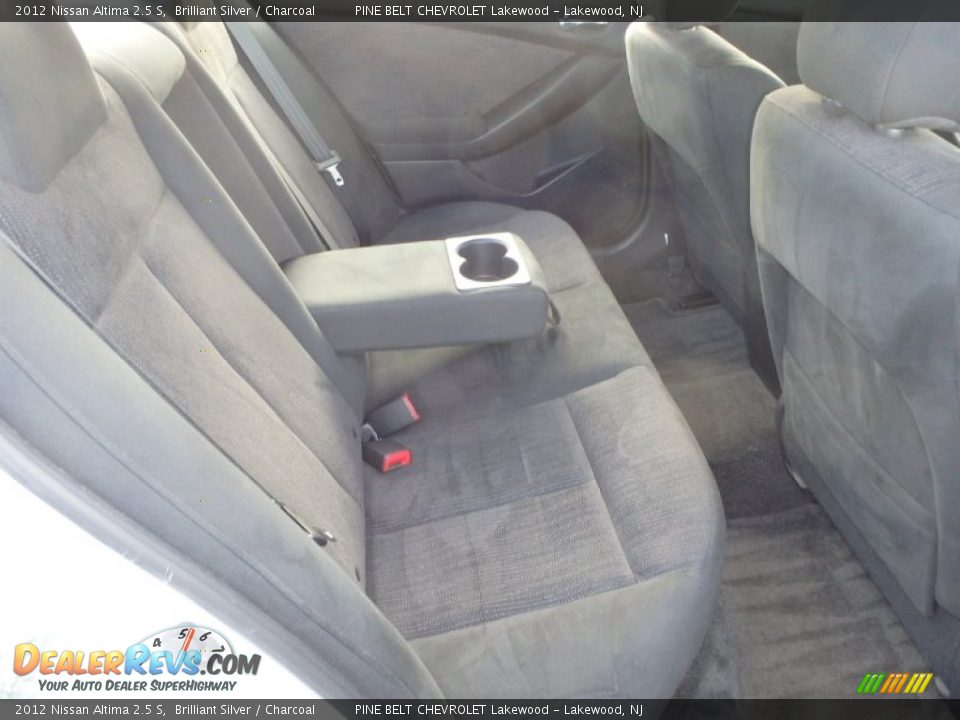 2012 Nissan Altima 2.5 S Brilliant Silver / Charcoal Photo #12