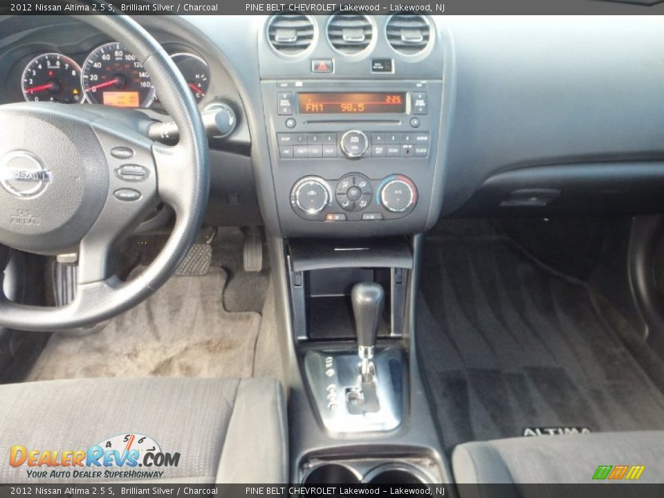 2012 Nissan Altima 2.5 S Brilliant Silver / Charcoal Photo #13