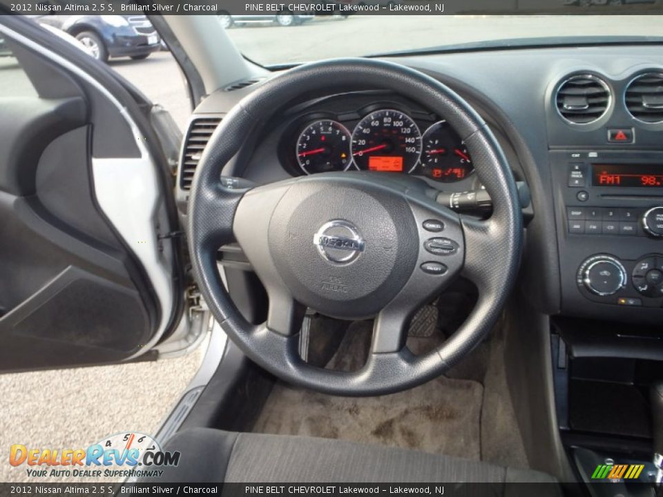 2012 Nissan Altima 2.5 S Brilliant Silver / Charcoal Photo #14