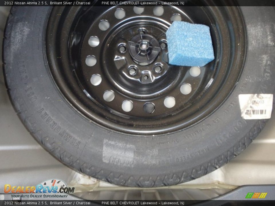 2012 Nissan Altima 2.5 S Brilliant Silver / Charcoal Photo #20