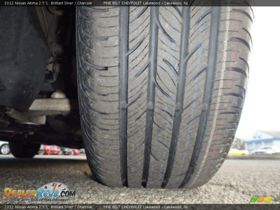 2012 Nissan Altima 2.5 S Brilliant Silver / Charcoal Photo #21
