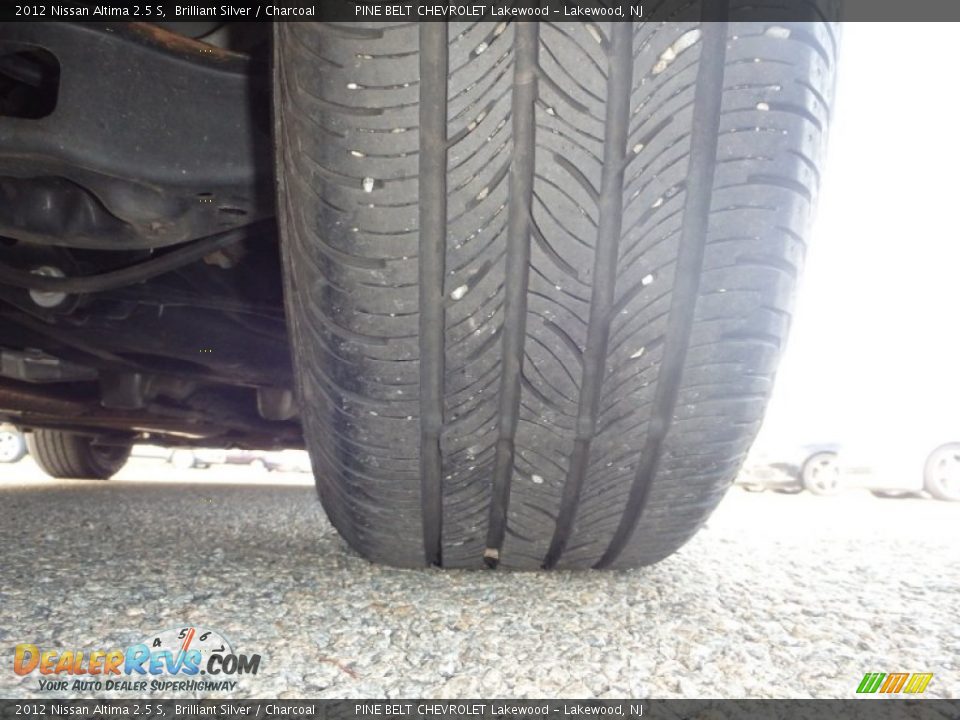 2012 Nissan Altima 2.5 S Brilliant Silver / Charcoal Photo #23