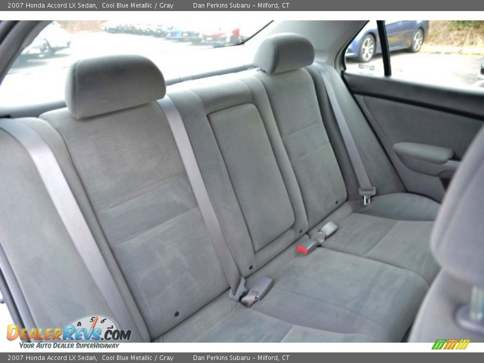 2007 Honda Accord LX Sedan Cool Blue Metallic / Gray Photo #14