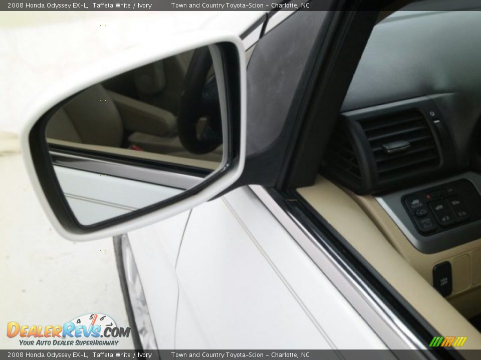 2008 Honda Odyssey EX-L Taffeta White / Ivory Photo #9