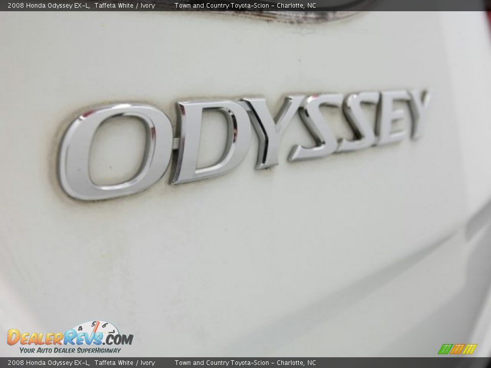 2008 Honda Odyssey EX-L Taffeta White / Ivory Photo #35