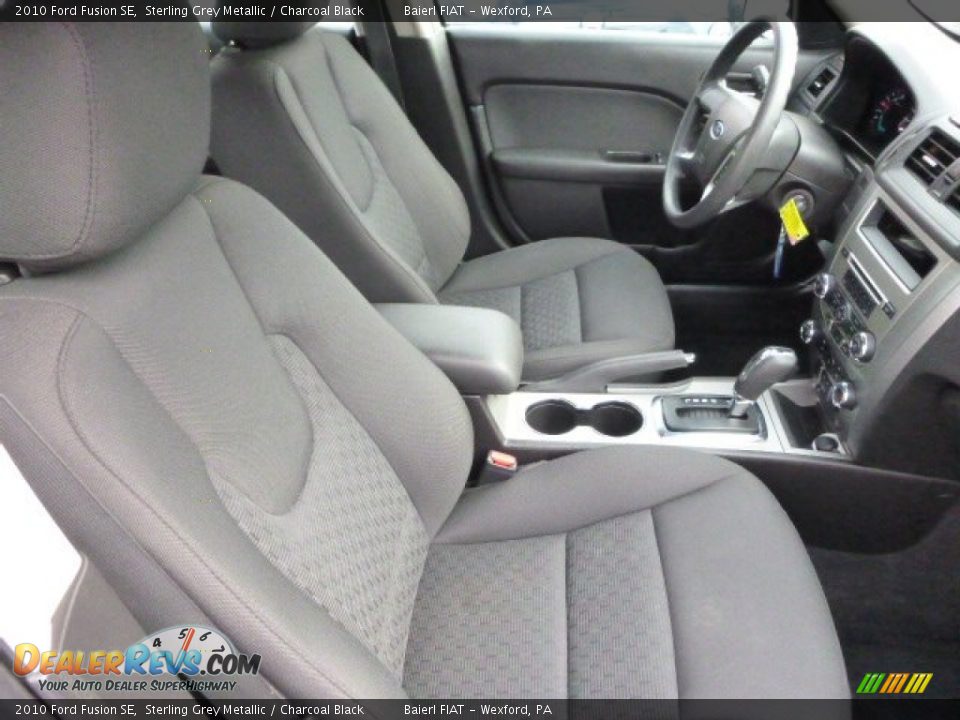 2010 Ford Fusion SE Sterling Grey Metallic / Charcoal Black Photo #9