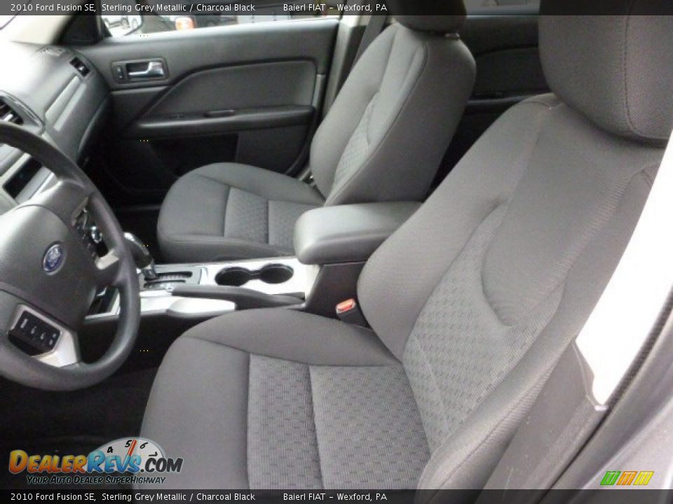 2010 Ford Fusion SE Sterling Grey Metallic / Charcoal Black Photo #13