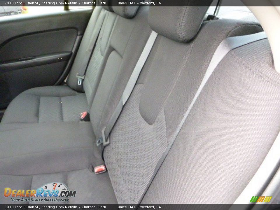 2010 Ford Fusion SE Sterling Grey Metallic / Charcoal Black Photo #14