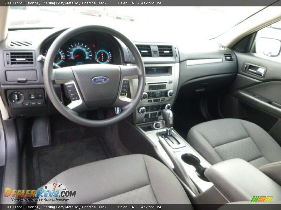 2010 Ford Fusion SE Sterling Grey Metallic / Charcoal Black Photo #15
