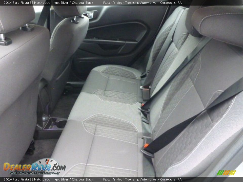 2014 Ford Fiesta SE Hatchback Ingot Silver / Charcoal Black Photo #16