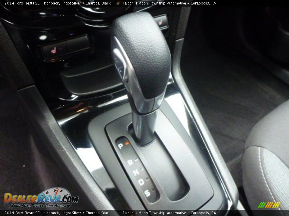 2014 Ford Fiesta SE Hatchback Ingot Silver / Charcoal Black Photo #20