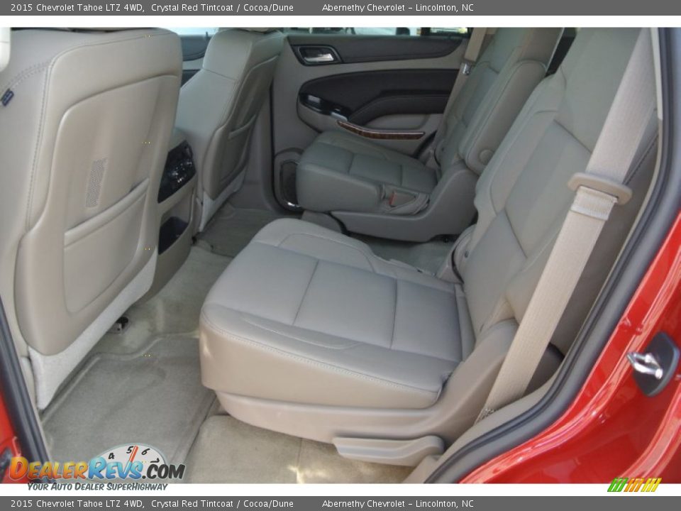 2015 Chevrolet Tahoe LTZ 4WD Crystal Red Tintcoat / Cocoa/Dune Photo #17