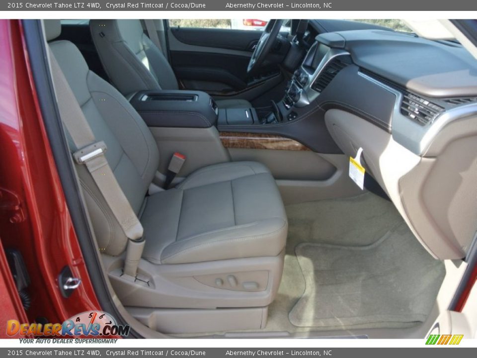 2015 Chevrolet Tahoe LTZ 4WD Crystal Red Tintcoat / Cocoa/Dune Photo #22