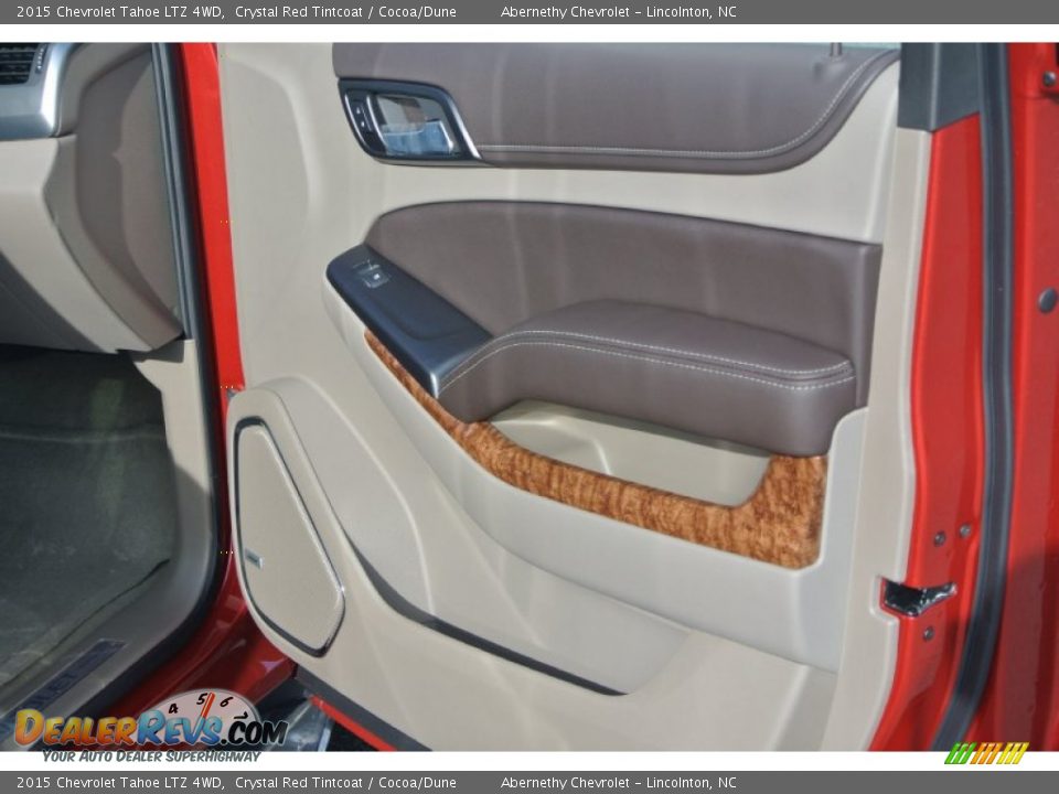 2015 Chevrolet Tahoe LTZ 4WD Crystal Red Tintcoat / Cocoa/Dune Photo #23